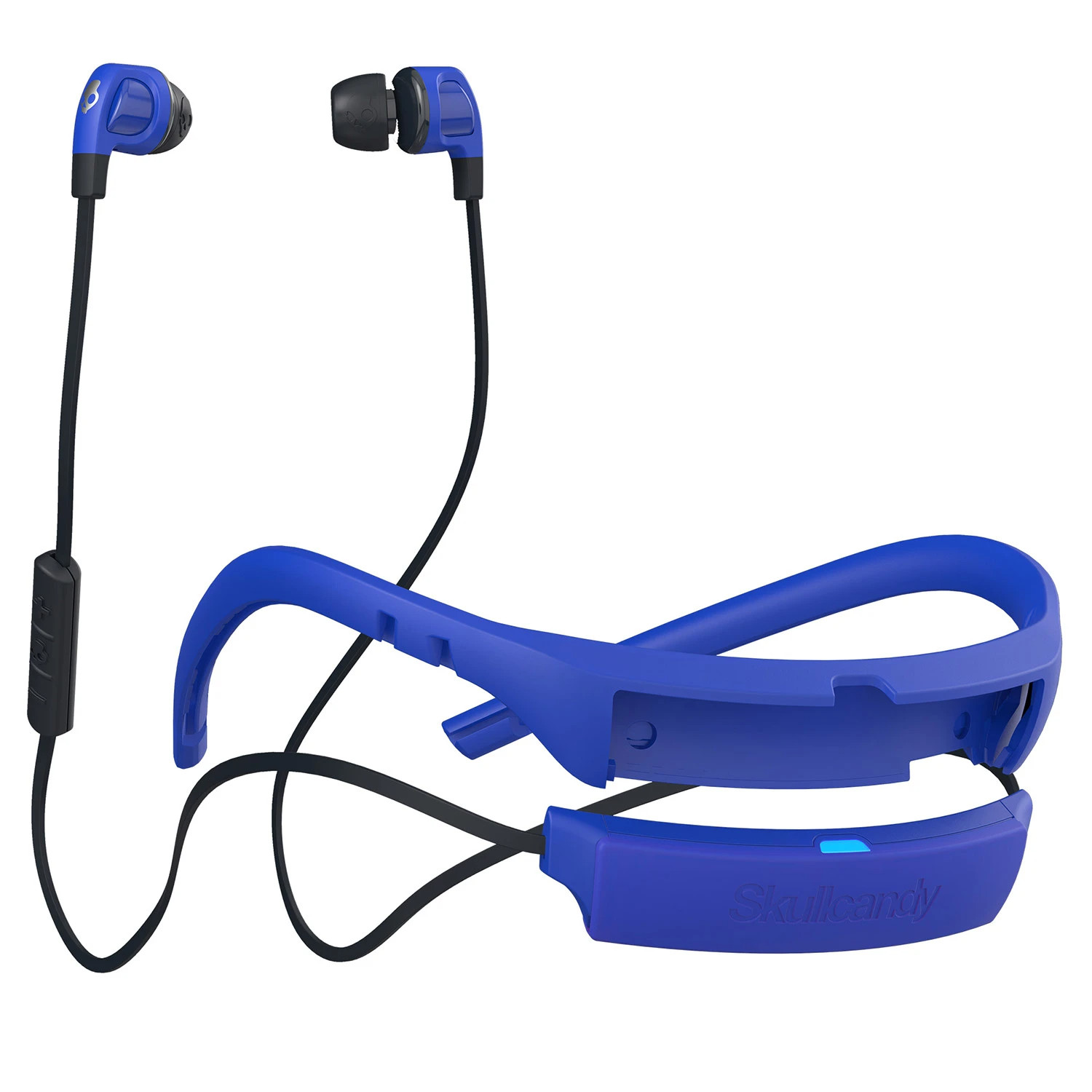 Tai nghe Bluetooth Wireless Skullcandy SMOKIN BUD 2 - Xanh Dương - Hàng Chính Hãng