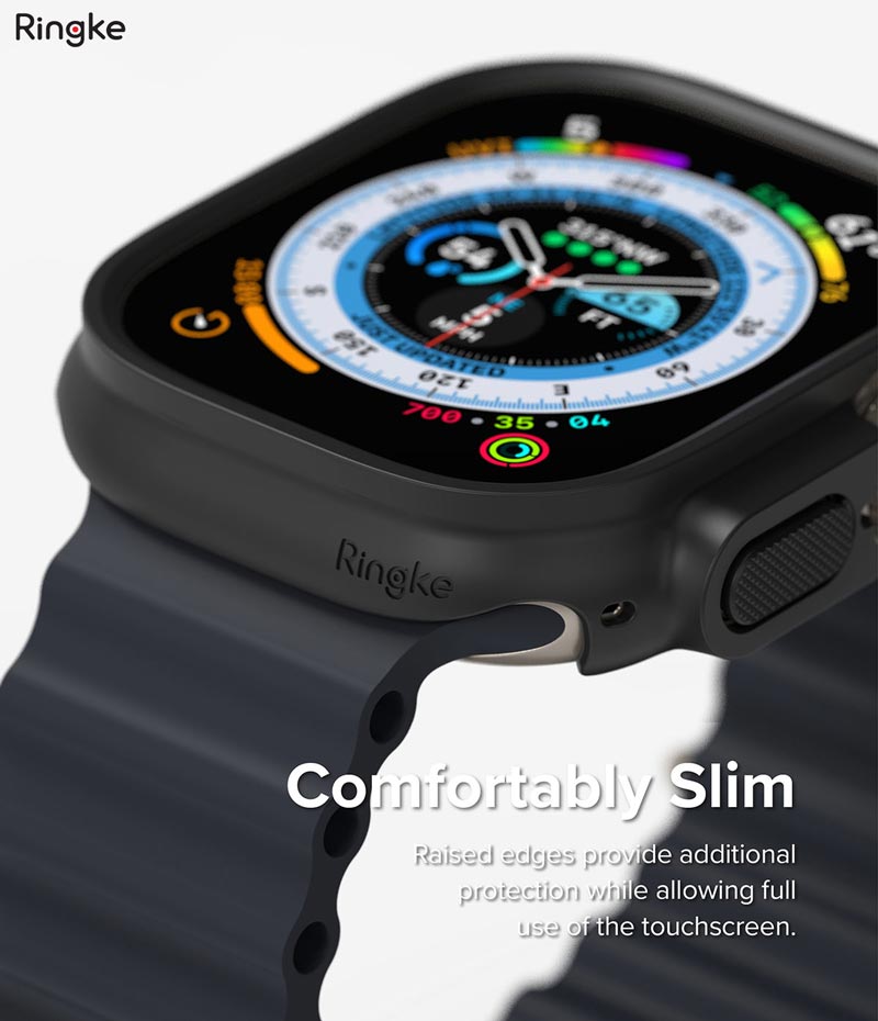 Bộ 2 Ốp dành cho Apple Watch Ultra RINGKE Slim - Hàng Chính Hãng