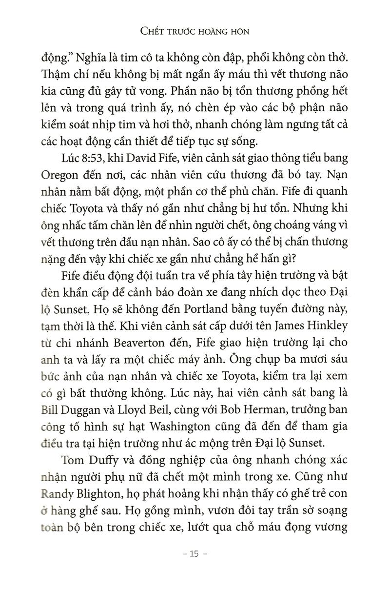 Sách Chết Trước Hoàng Hôn