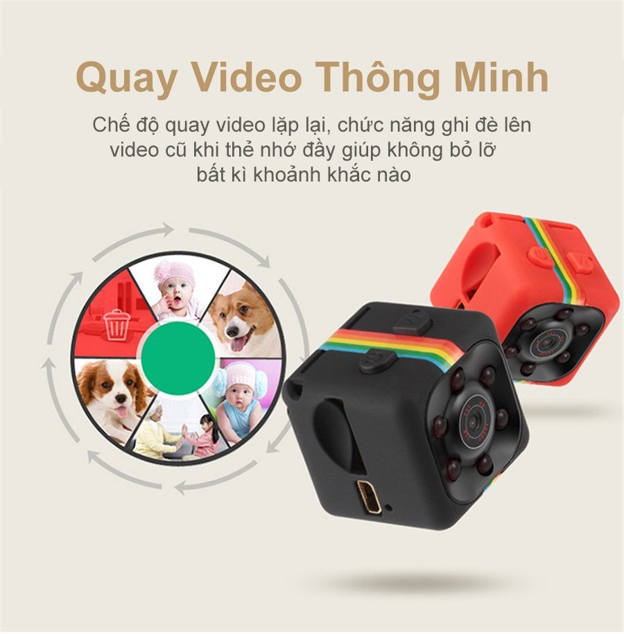 Hình ảnh Camera Hành Trình Mini DV SQ11 Full HD 1080P Hỗ Trợ Ban Đêm Cao Cấp AZONE