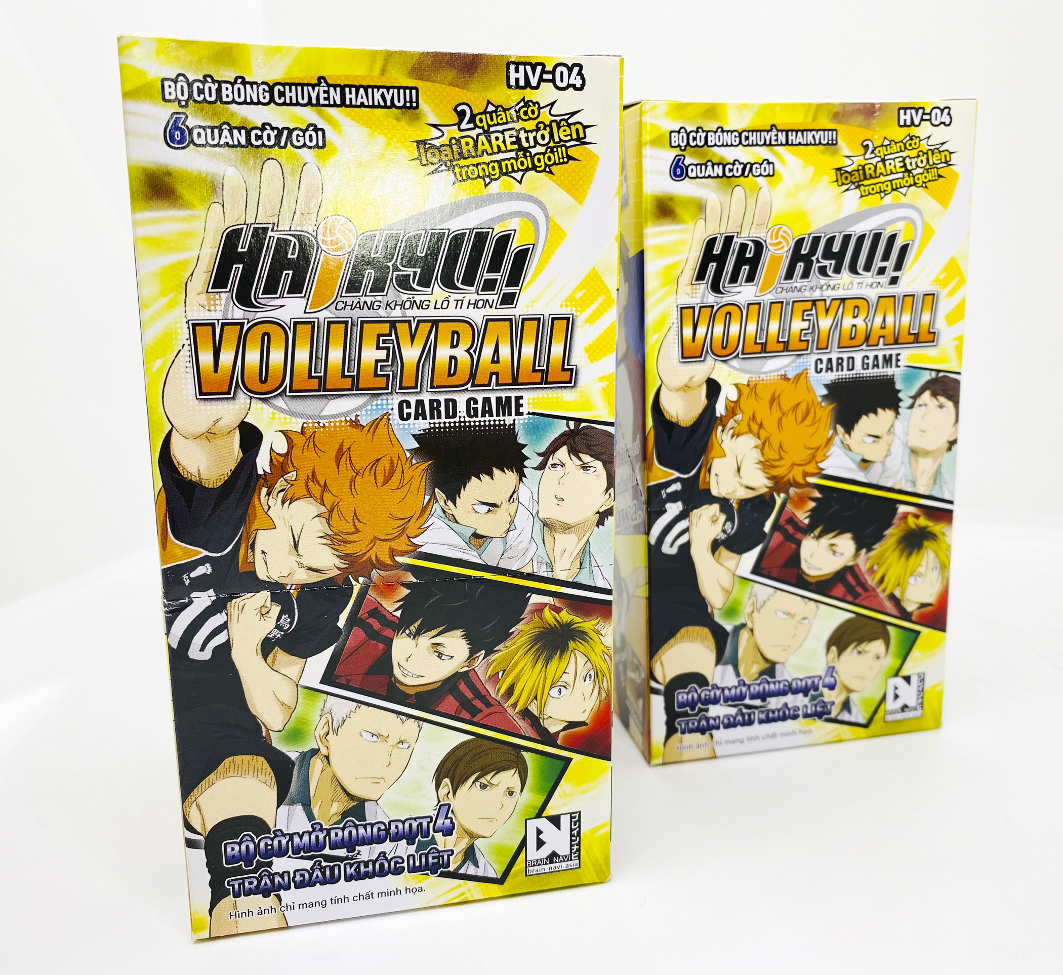 Hộp cờ mở rộng HV-04 - Bộ cờ bóng chuyền HAIKYU - 24 Gói