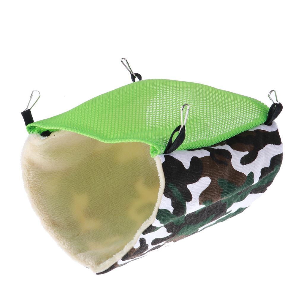 Small Animal Bedding Cage Accessories Hammock Hedgehog Squirrel Rat Green