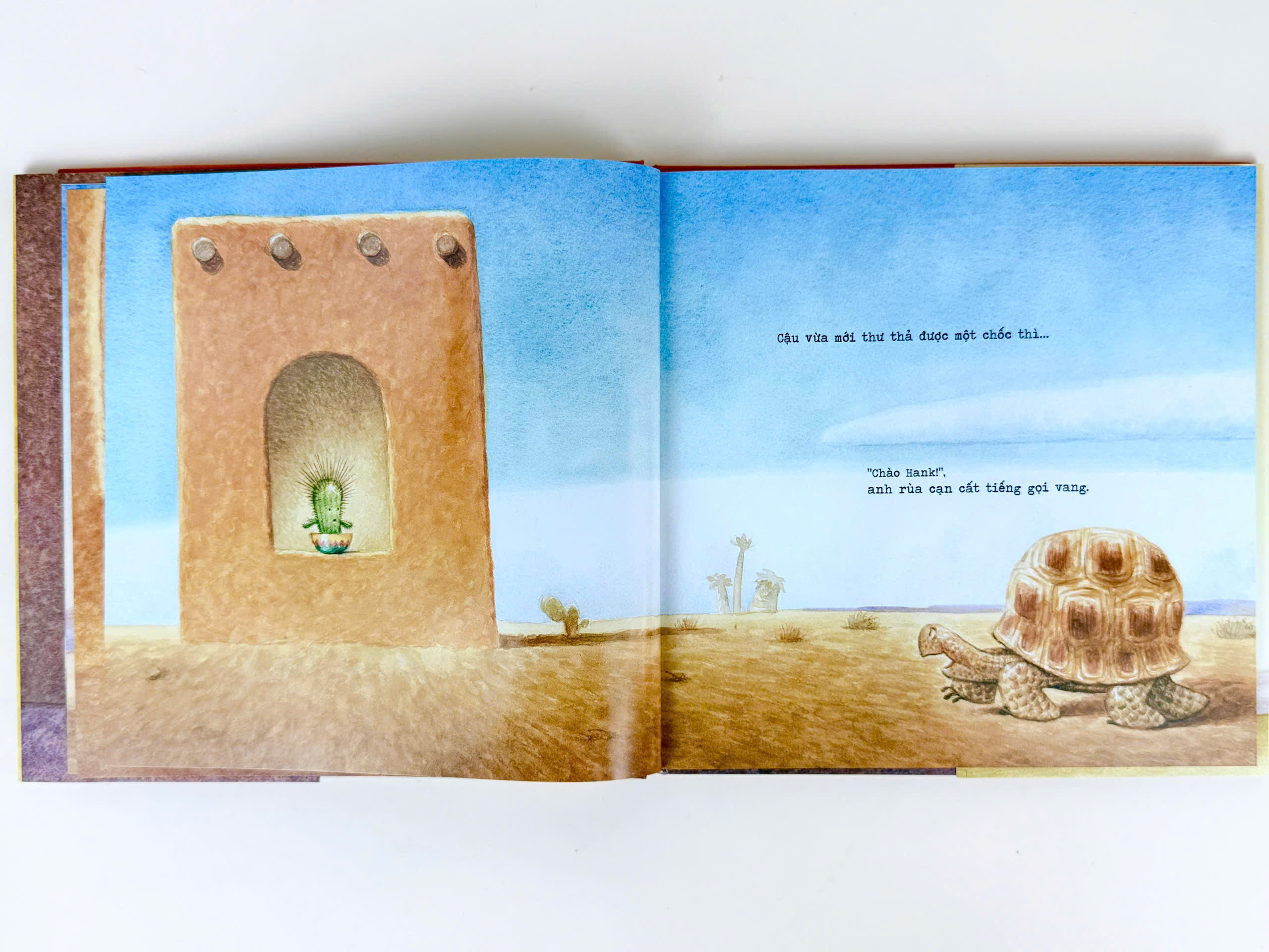 Sách - Xương rồng cũng cần lắm một cái ôm (truyện cho bé từ 3 tuổi+) - Bìa cứng