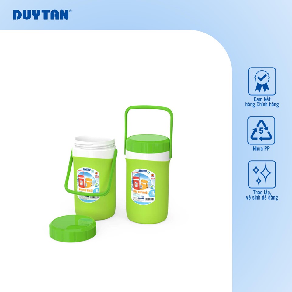 Bình giữ nhiệt nhựa DUY TÂN 750ml