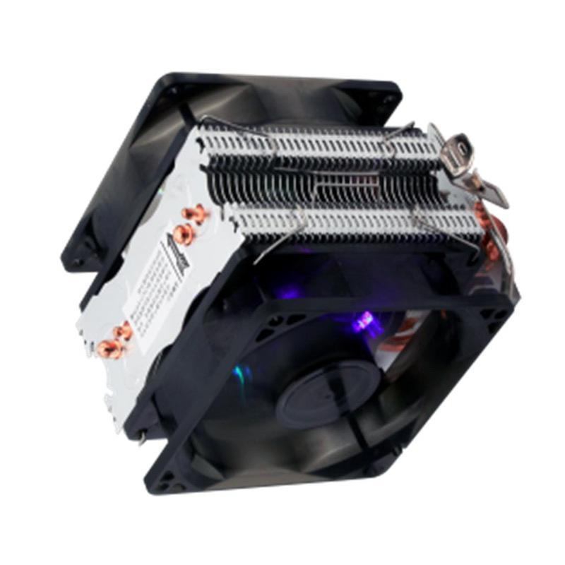 Phong cách mới nhất ống đồng đa nền tảng máy tính CPU quạt tản nhiệt tắt tiếng ống tản nhiệt đa năng