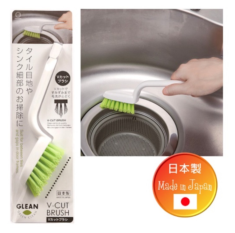 Combo xẻng hót rác Sanada Seiko kèm bàn chải đầu vát chữ V hàng nội địa Nhật Bản