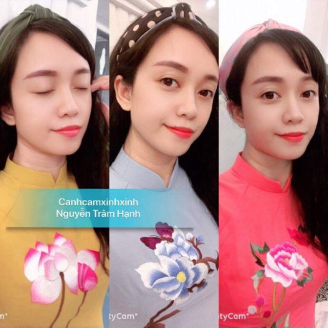 Áo dài lễ chùa, chất đũi cao cấp, kèm quần