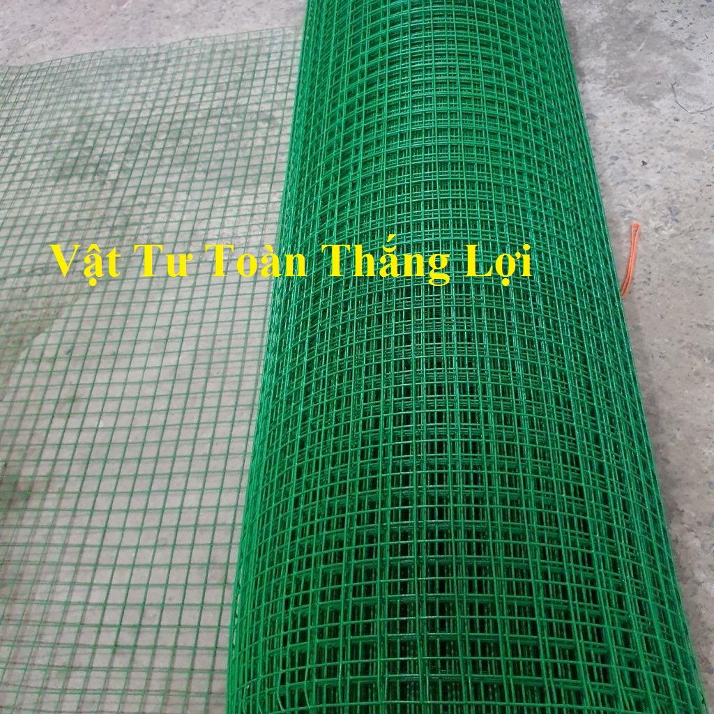 Cuộn lưới sắt bọc nhựa xanh vây gà vịt chất lượng