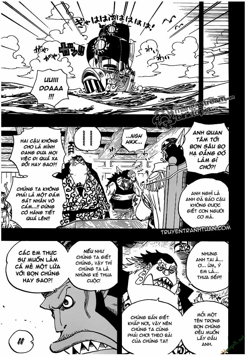 One Piece Chapter 622 - Trang 11