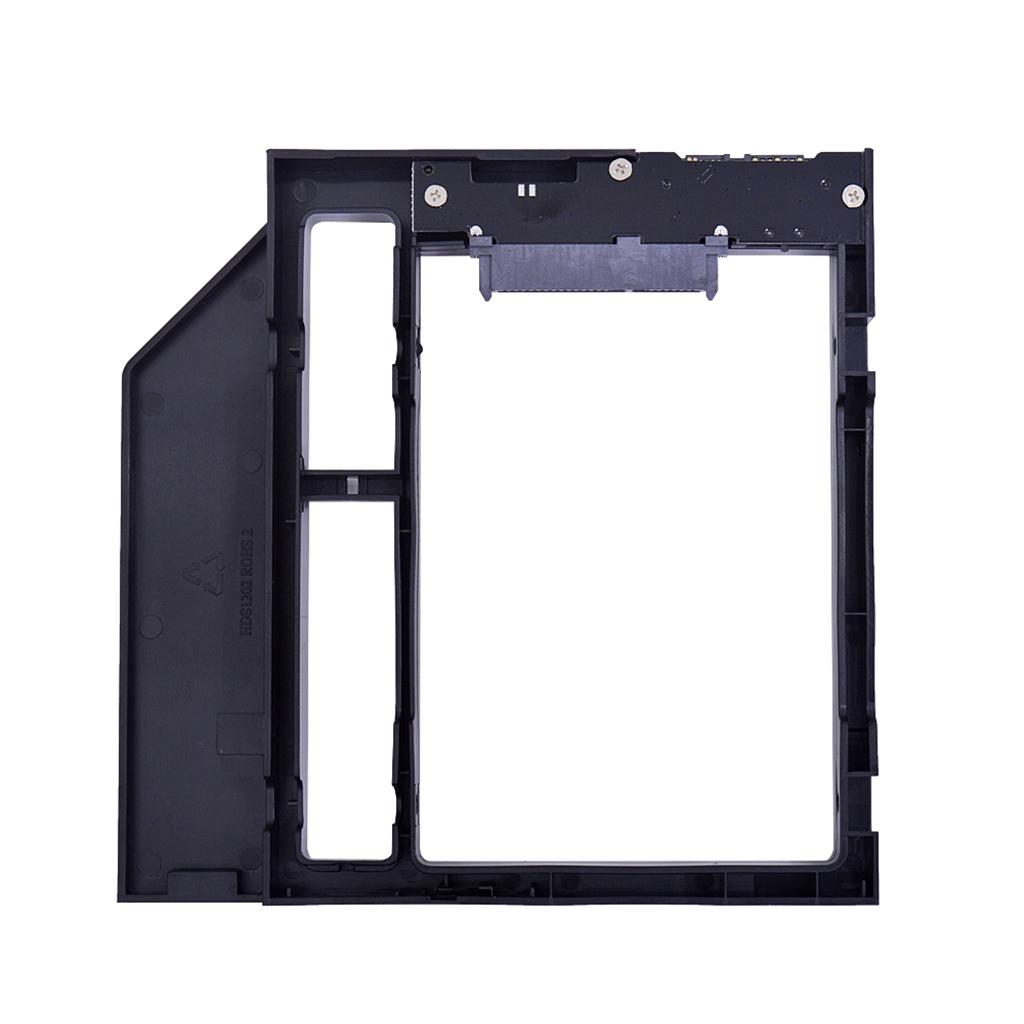 SATA HDD Caddy 9.5mm SATAIII for 2.5" Enclosure CD/DVD-ROM Optical Bay