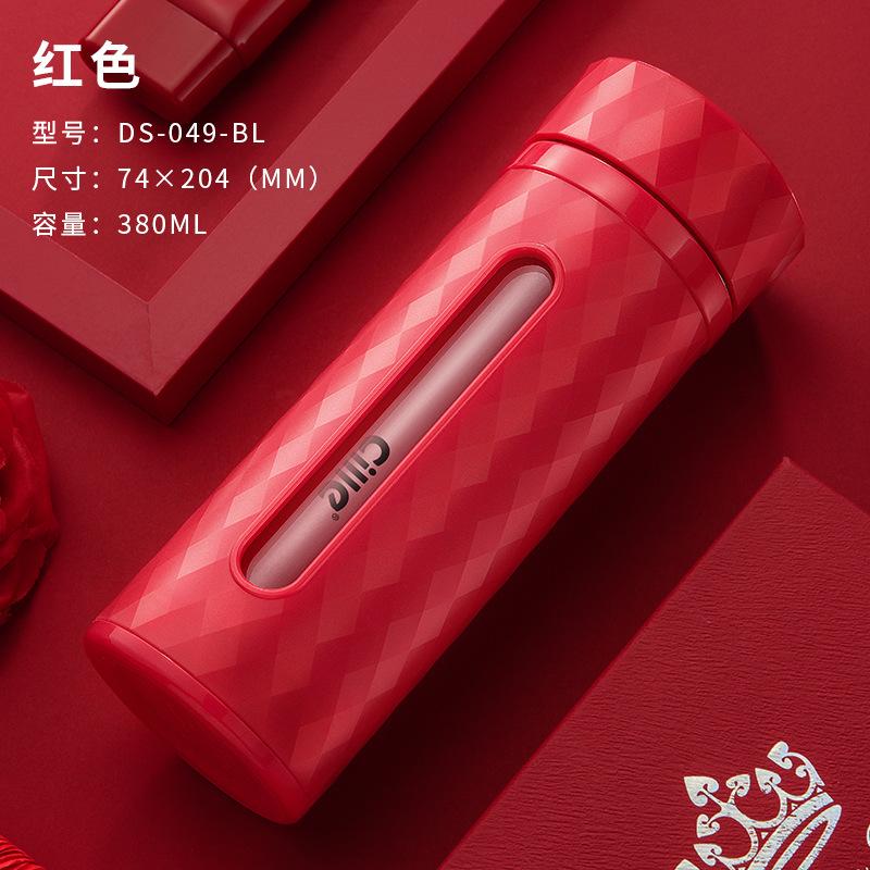 Giá thấp nhất Xile thủy tinh hai lớp nam và nữ dành cho người lớn tách trà văn phòng kinh doanh vỏ nhựa chịu nhiệt độ cao cốc thủy tinh nhựa chống rơi