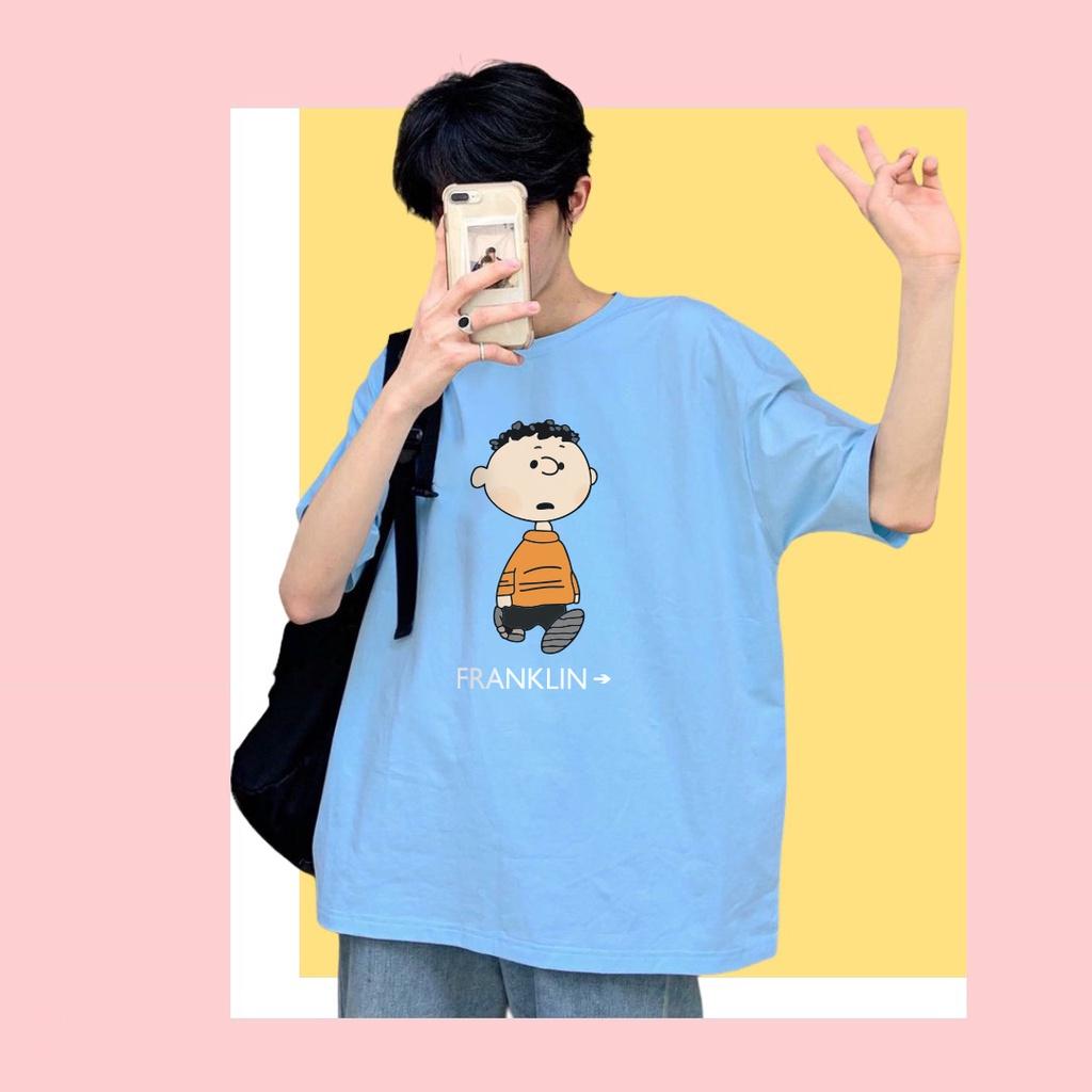 Áo Thun FRANKLIN Form Rộng Cotton 100% - Nhóc Áo Cam