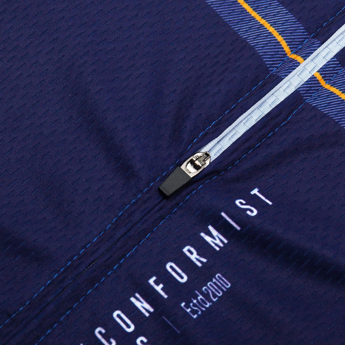 Đàn ông quần áo 2023 Mùa hè Raudax Cycling Jersey Blue Short Tay áo xe đạp Đội xe đạp Quick Dress Quần áo 19D Gel Pad Cycling Quần áo bộ quần áo Color: 1 Size: XL