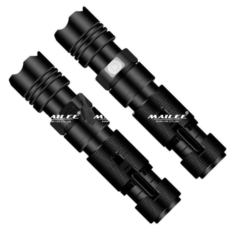 Đèn pin cầm tay mini siêu sáng gọn nhẹ dung lượng pin 4200 mah chống nước tốt có zoom xa gần MAI LEE