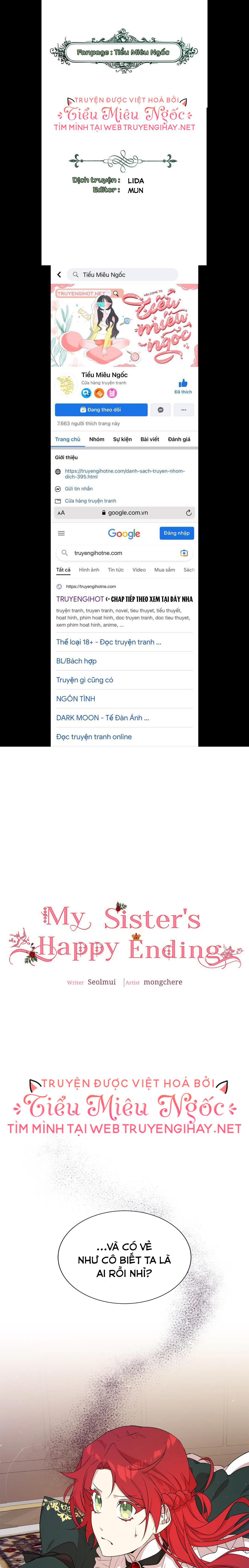 chị ấy là nữ chính trong truyện đó chapter 9 1