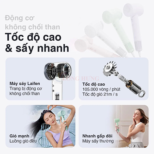 Máy sấy tóc Laifen SE - Hàng chính hãng