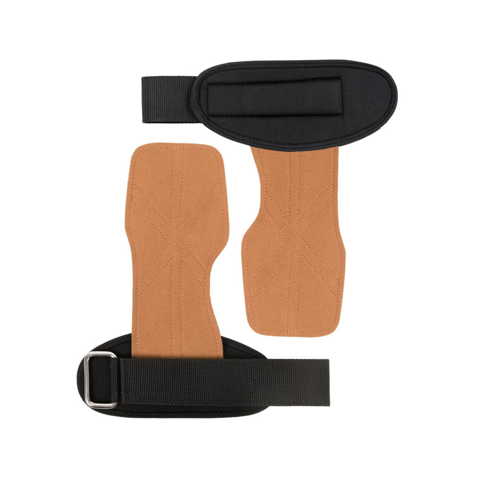 Lifting Wrist Support Wraps Power Lifting Hooks Premium Weightlifting Gloves Hand Grips for Deadlifting Shrugs Kettlebells Strength Training