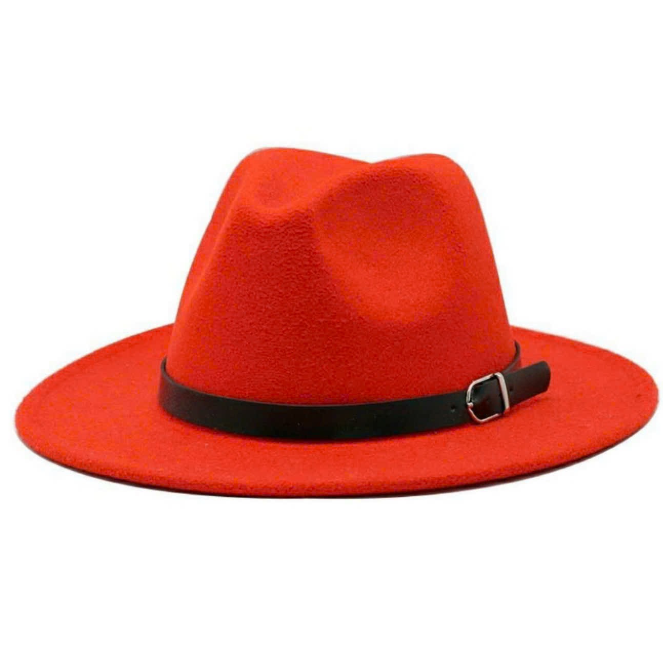 Mũ cao bồi phớt nón fedora nỉ đai da nam nữ vành mũ 7cm vòng đầu 56-59cm có dây rút điều chỉnh vòng đầu bên trong  Kiểu dáng đẹp thời trang dễ phối đồ  Dona240626
