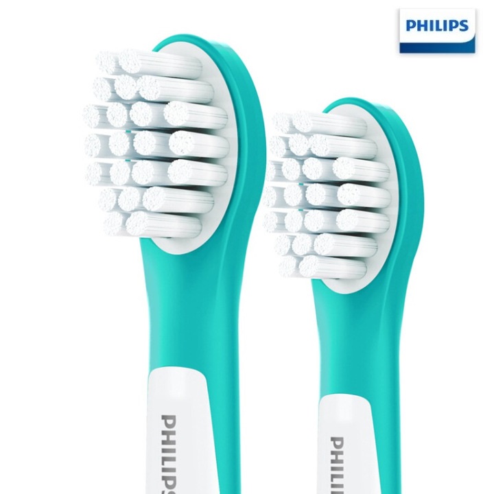 Bộ 2 bàn chải đánh răng điện trẻ em Philips HX6032