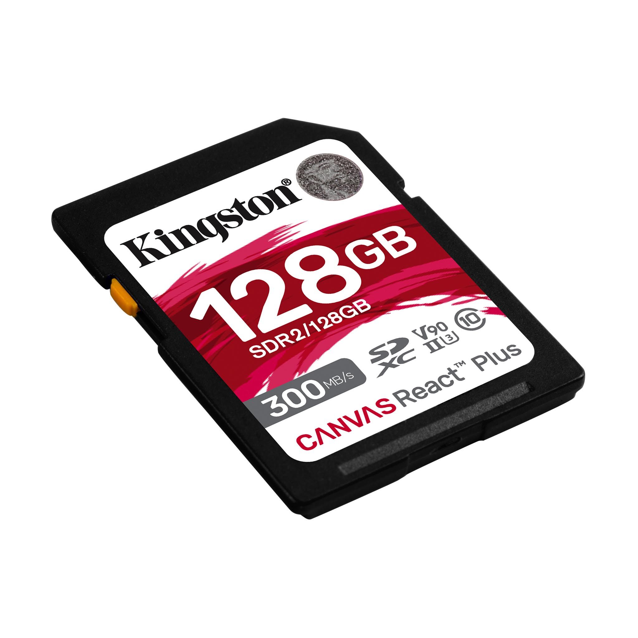 THẺ NHỚ KINGSTON SD CANVAS REACT PLUS 128GB – SDR2/128GB - Hàng Chính Hãng