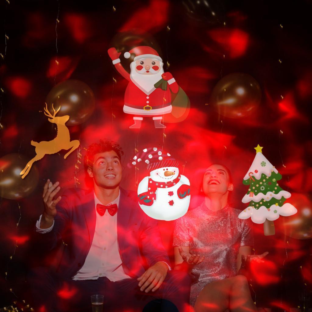 Dural Head Projector Lamp with Remote Control for Home Christmas Party