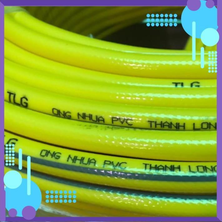 ️ Bộ dây vòi xịt nước rửa xe, tưới cây , tăng áp 3 lần, loại 7m, 10m 206701-3 đầu đồng, cút,nối nhựa vàng