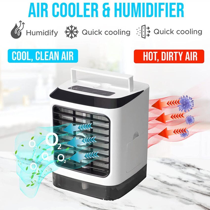 Máy Lạnh Hơi Nước Quai Xách Di Động CLEAN AIR CONDITIONER