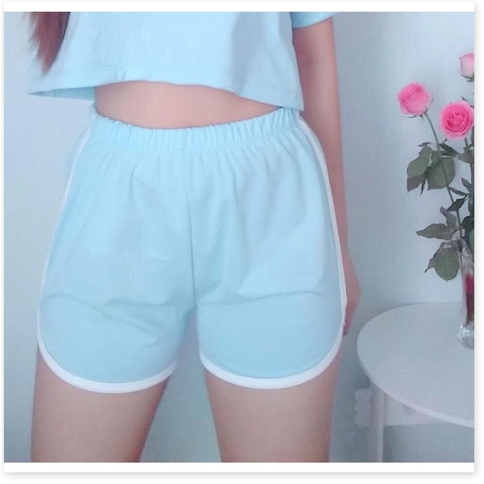 Quần short nữ nhiều màu - thun cotton co giãn 4 chiều