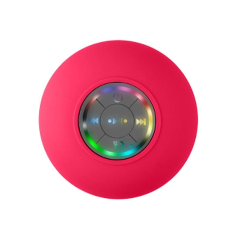 Loa tắm tương thích Bluetooth chống nước, màu loa di động của tay cầm: màu xanh lá cây quân đội