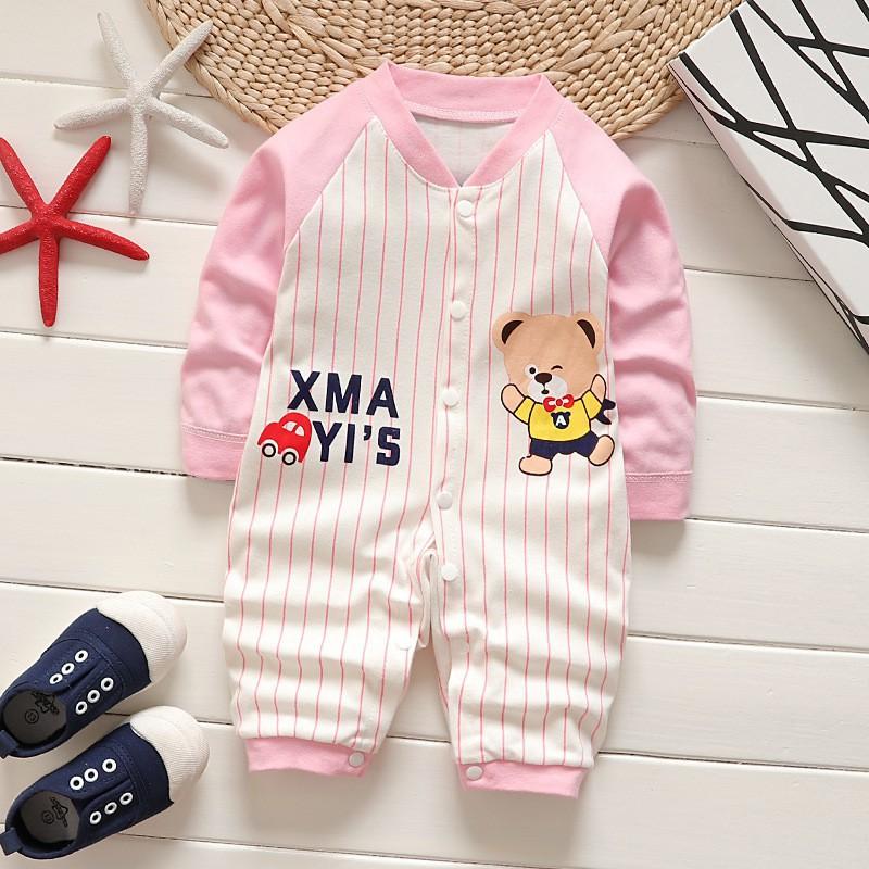 Bodysuit, body tay dài cho bé chất cotton thoáng khí, hình in đẹp sắc nét HOT