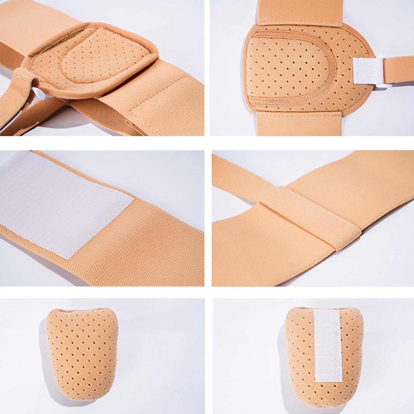 Groin Hernia  Support Belt Hernia Belt Removable Pad Hernia Guard for Left