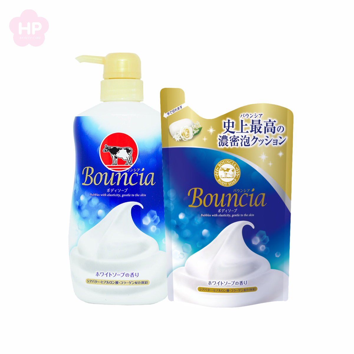 Sữa Tắm Trắng Da Cow Bouncia Body Soap Relax Chiết Xuất Sữa Bò (Hương Hoa)