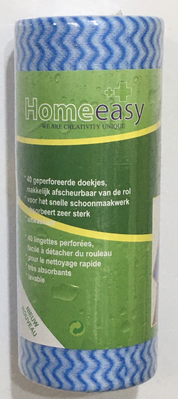 3 Cuộn Khăn Lau Đa Năng Homeeasy HN1010 – Xanh Dương