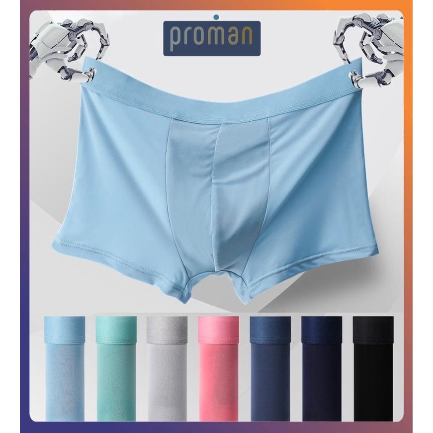 Quần lót nam boxer cao cấp Cotton, Quần sịp nam cotton boxer BINKIN co giãn 4 chiều hàng xuất khẩu SD09 SL02 - PROMAN