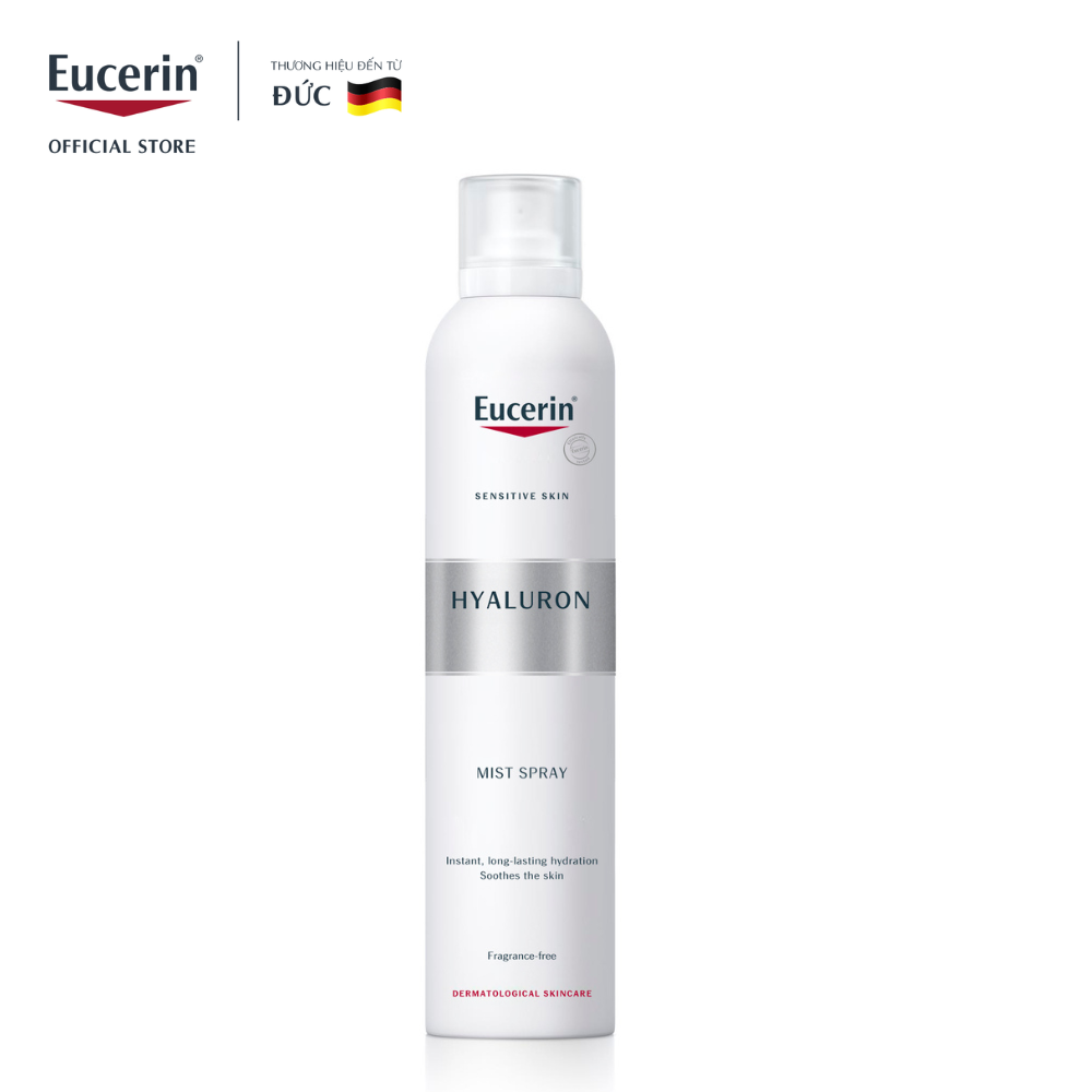 Xịt dưỡng ẩm & giảm nếp nhăn Eucerin Hyaluron Mist Spray 250ml