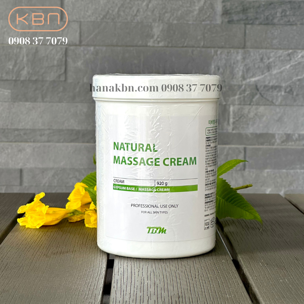 Kem Massage TBM Chuyên Dùng Cho Mặt Và Cơ Thể - Natural Massage Cream