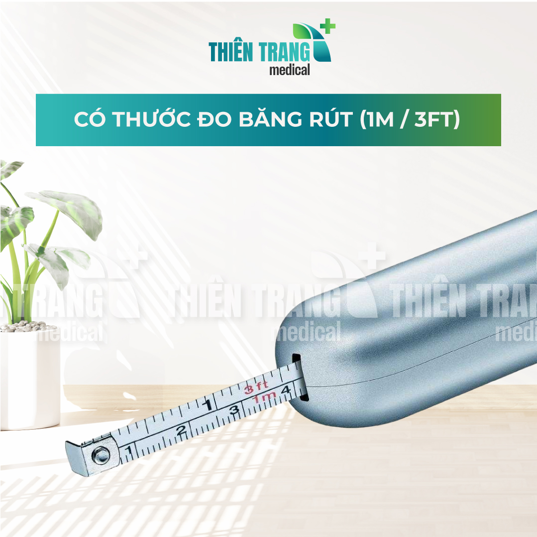 Cân Hành Lý, Cân Đi Chợ Điện Tử với Thước Đo LS06 Thiên Trang Medical