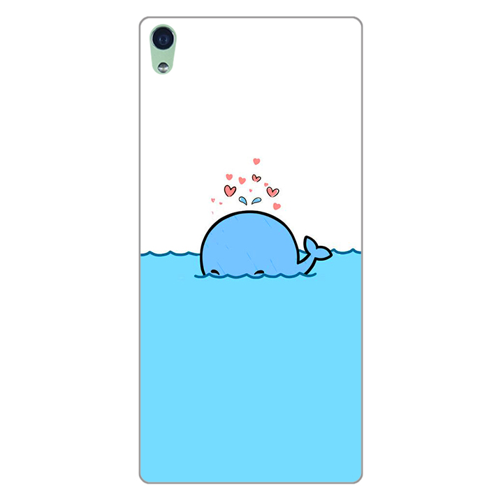 Ốp lưng dẻo cho điện thoại Sony XA Ultra _0287 DOLPHIN02