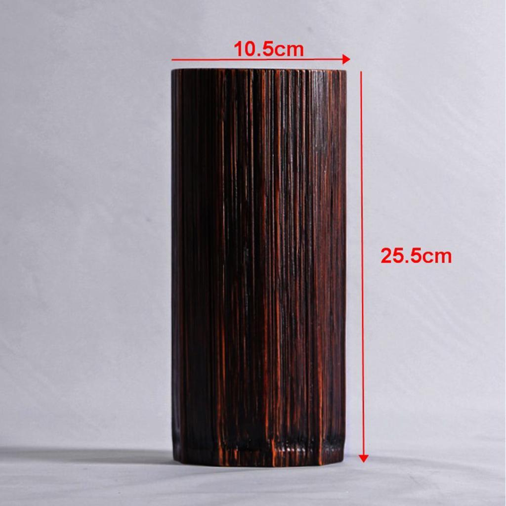 Japanese Style Bamboo Flower Vase Antique DIY Hydroponics Plant Vase