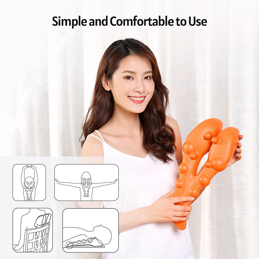UbodyOasis Máy kéo giãn cột sống thắt lưng Thư giãn cột sống lưng Bảng massage 3D Chỉnh cột sống cổ Kéo giãn cột sống Thẳng cột sống