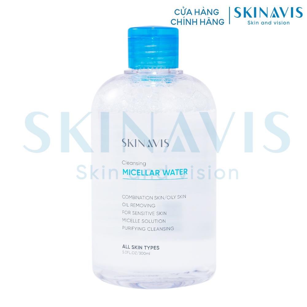 HÀNG NHẬP KHẨU - Nước Tẩy Trang Làm Sạch Sâu Skinavis Micellar Water Dạng Nước Làm Sạch Da Dịu Nhẹ Không Bóng Nhờn