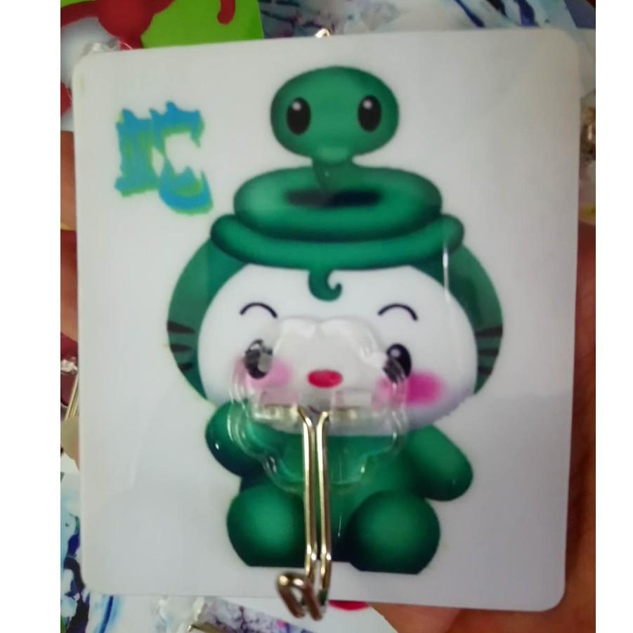 Móc Dán Tường In Hình 3D Siêu Dính