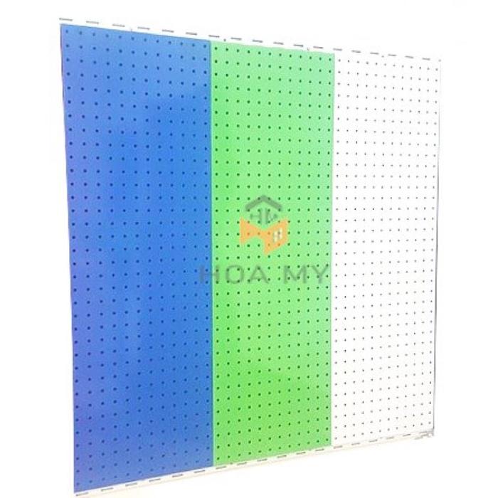 Tấm tole đục lỗ 90x36cm màu trắng
