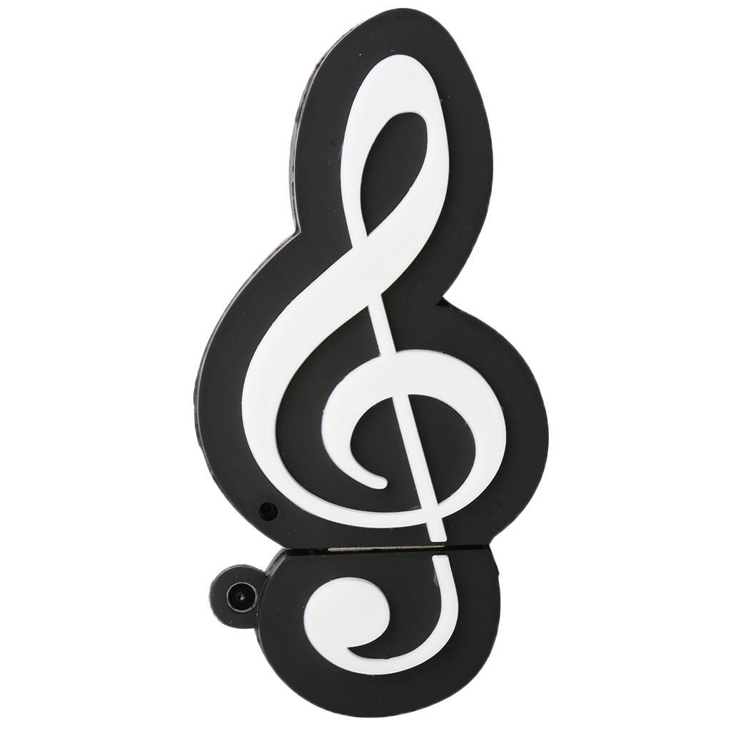 Music note USB U Disk Drive Flash Storage Memory Stick For PC Computer