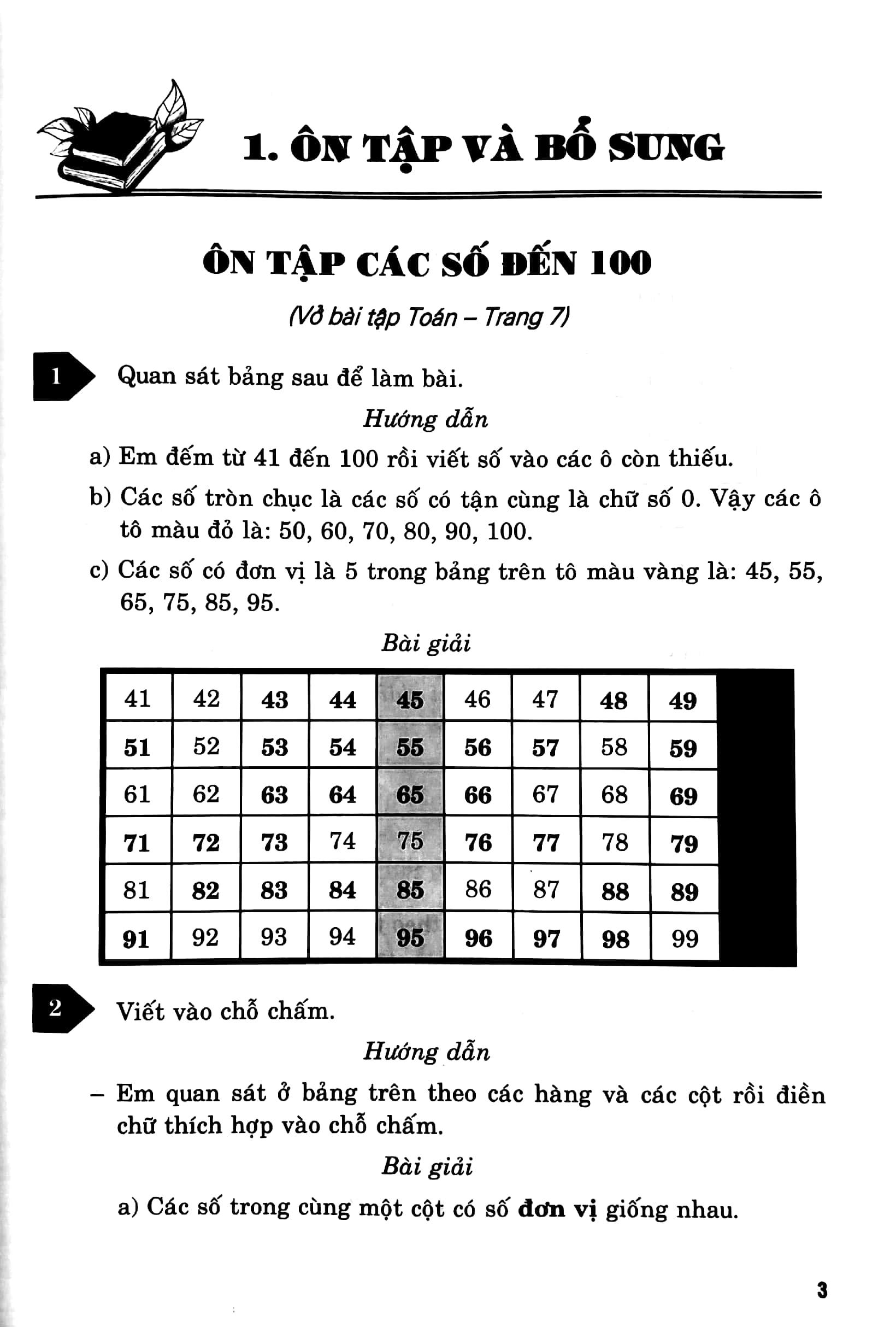 Hướng Dẫn Giải Vở Bài Tập Toán Lớp 2 - Tập 1