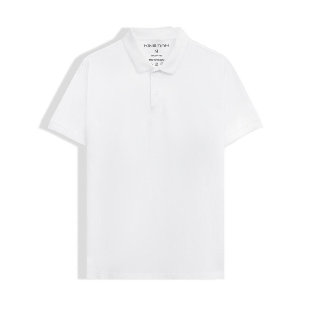 Áo Thun polo Nam Trơn Tay Ngắn có cổ vải Cotton dày mịn PL700