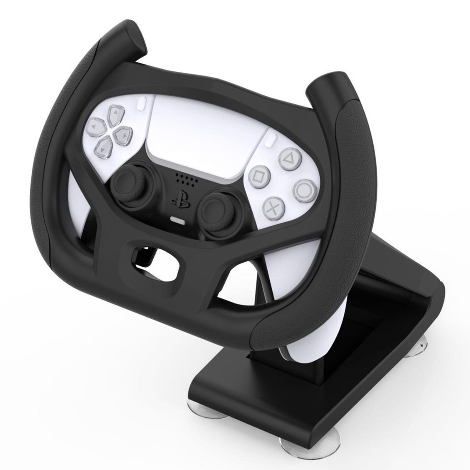 Steering Wheel Bracket Gamepad Plastic Professional for PS5 Children Game Lovers Teenager