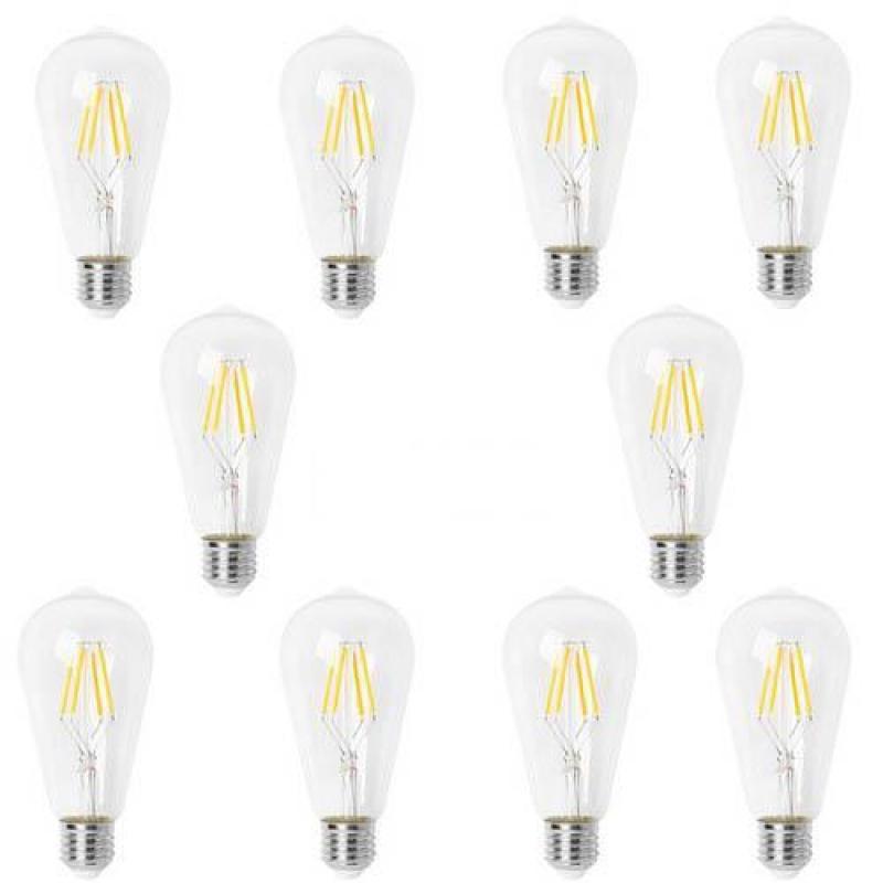 COMBO 10  BÓNG ĐÈN LED ST64 - EDISON 4W