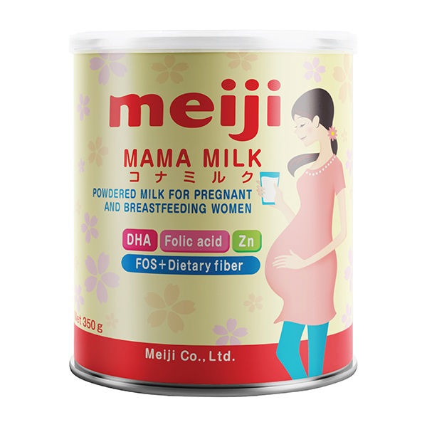 Sữa bột Meiji bầu lon 350g