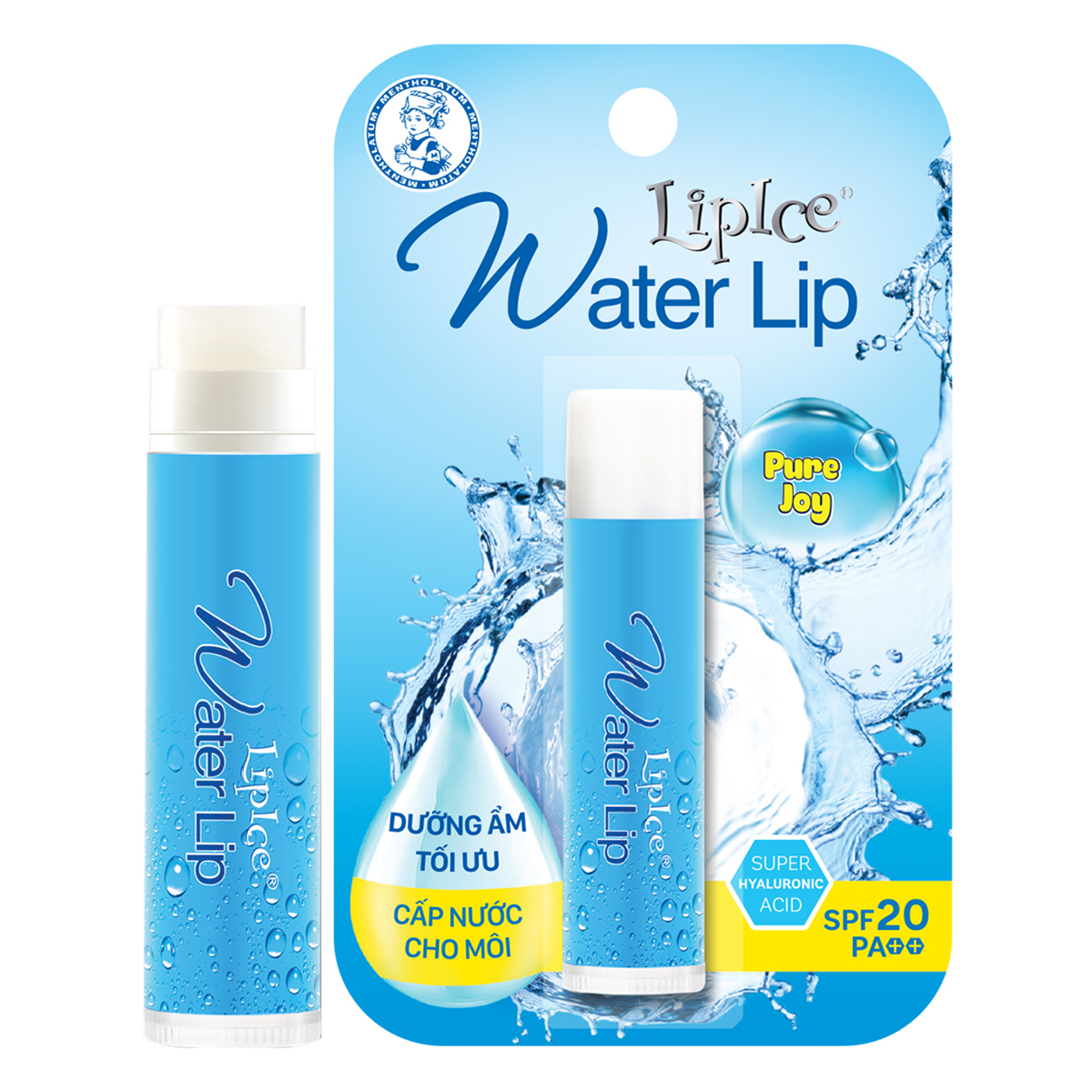 Son dưỡng không màu LipIce Water Lip không mùi 4.3g